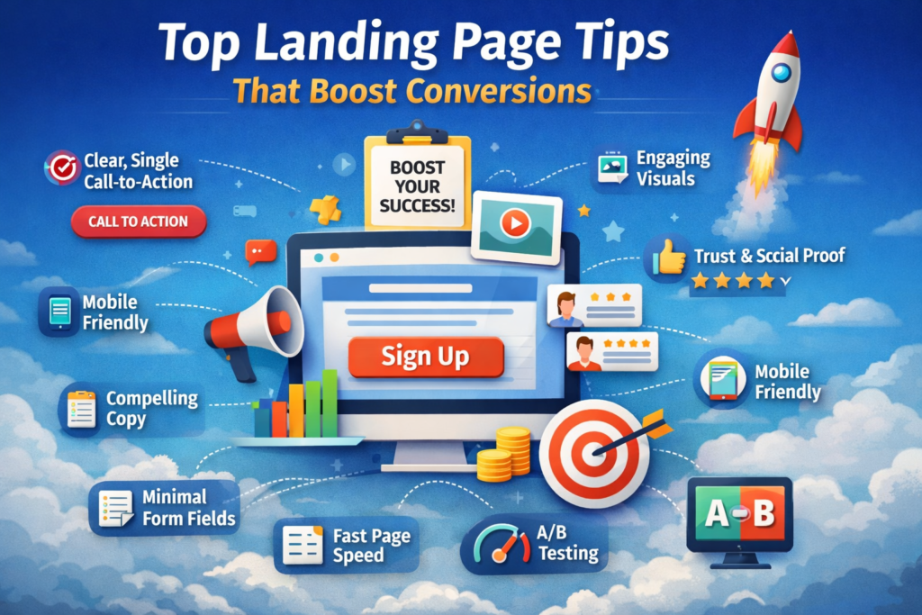 Top Landing Page Tips That Boost Conversions