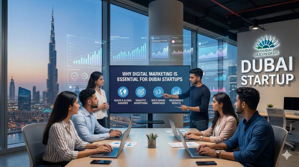 Why Digital Marketing Is Essential for Dubai Startups