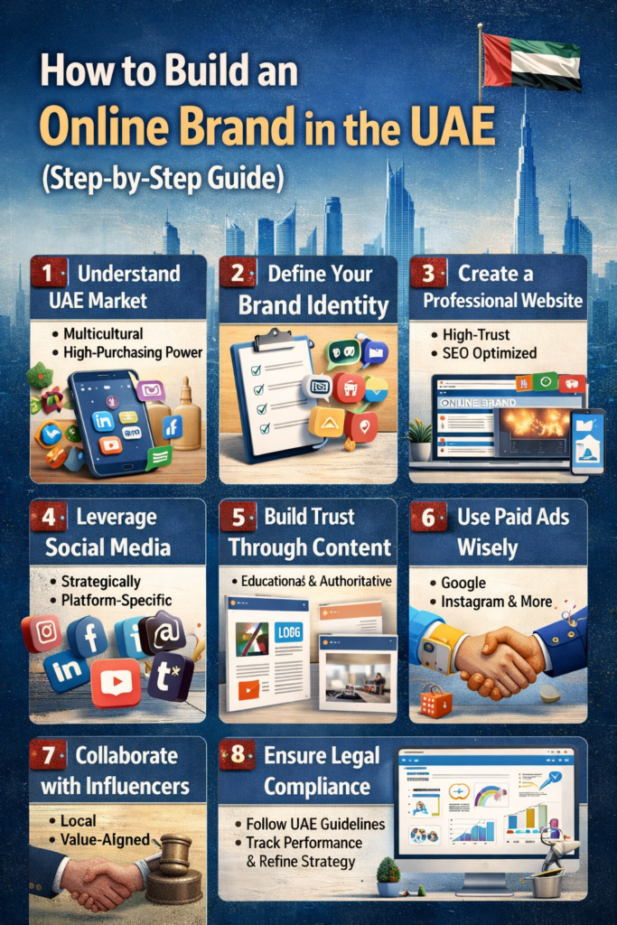 How to Build an Online Brand in the UAE (Step-by-Step Guide)